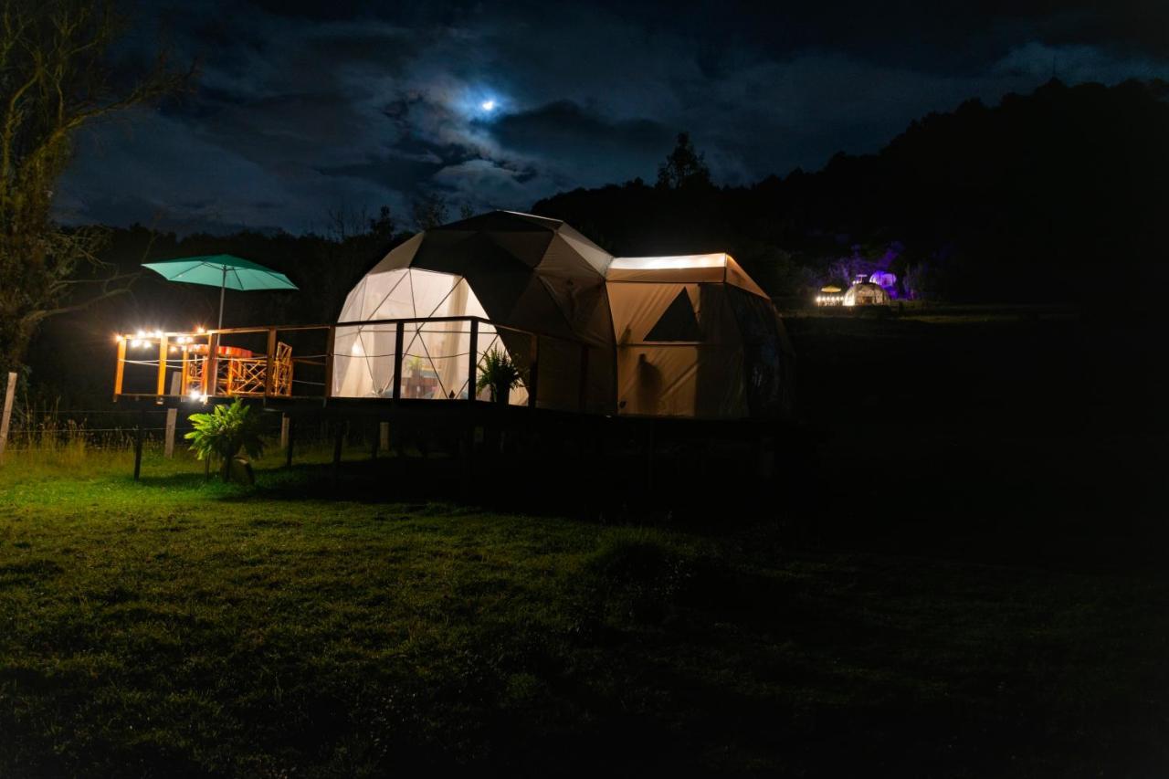 Glamping Claro De Luna Guatavita Bagian luar foto