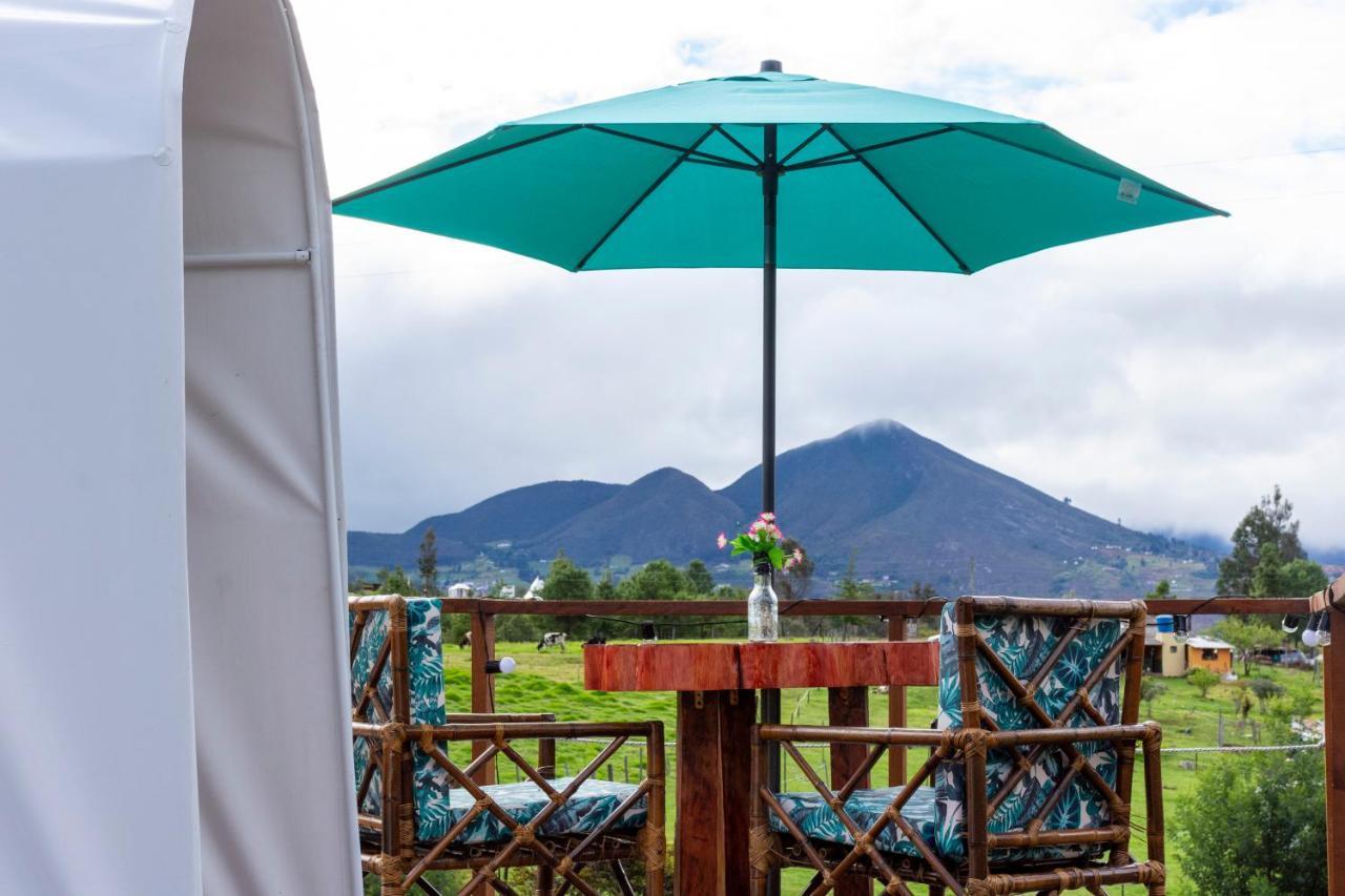 Glamping Claro De Luna Guatavita Bagian luar foto