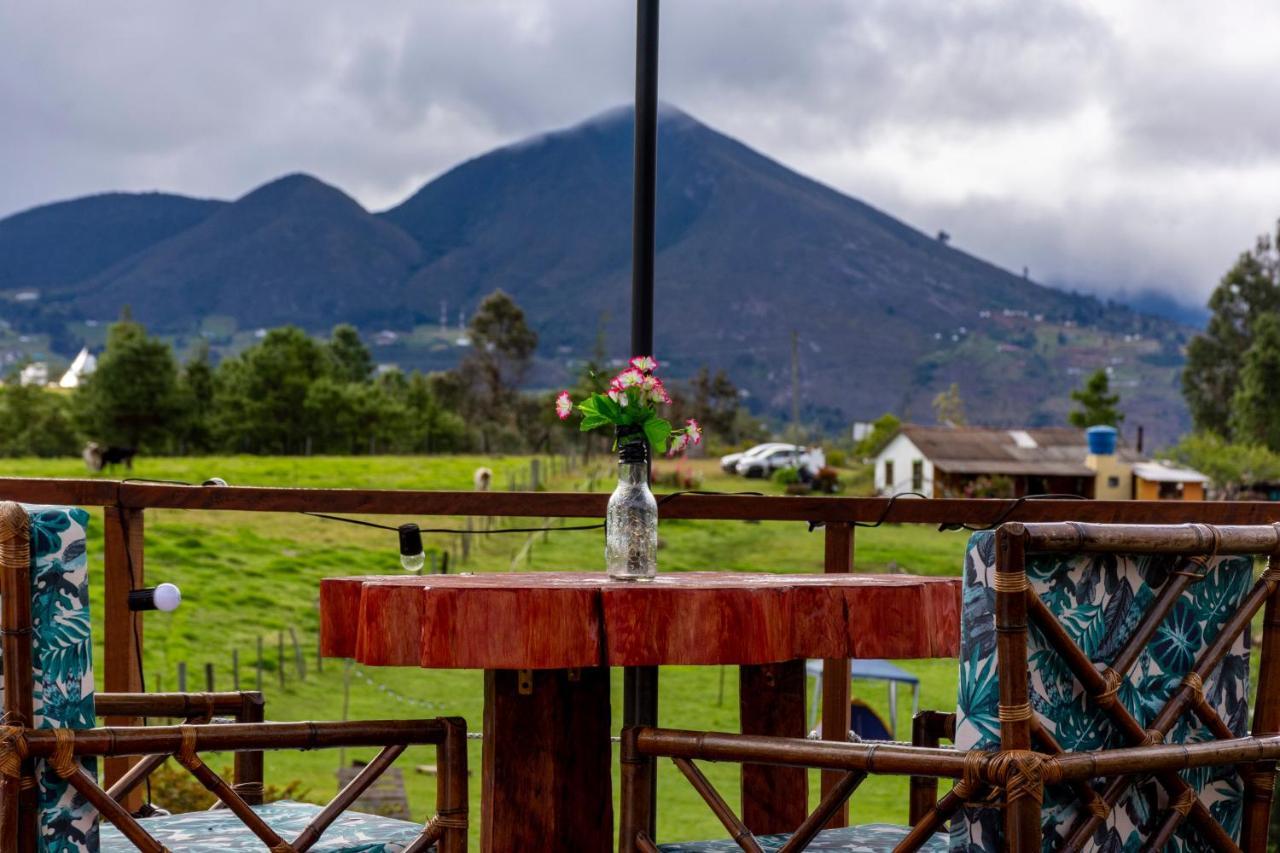 Glamping Claro De Luna Guatavita Bagian luar foto