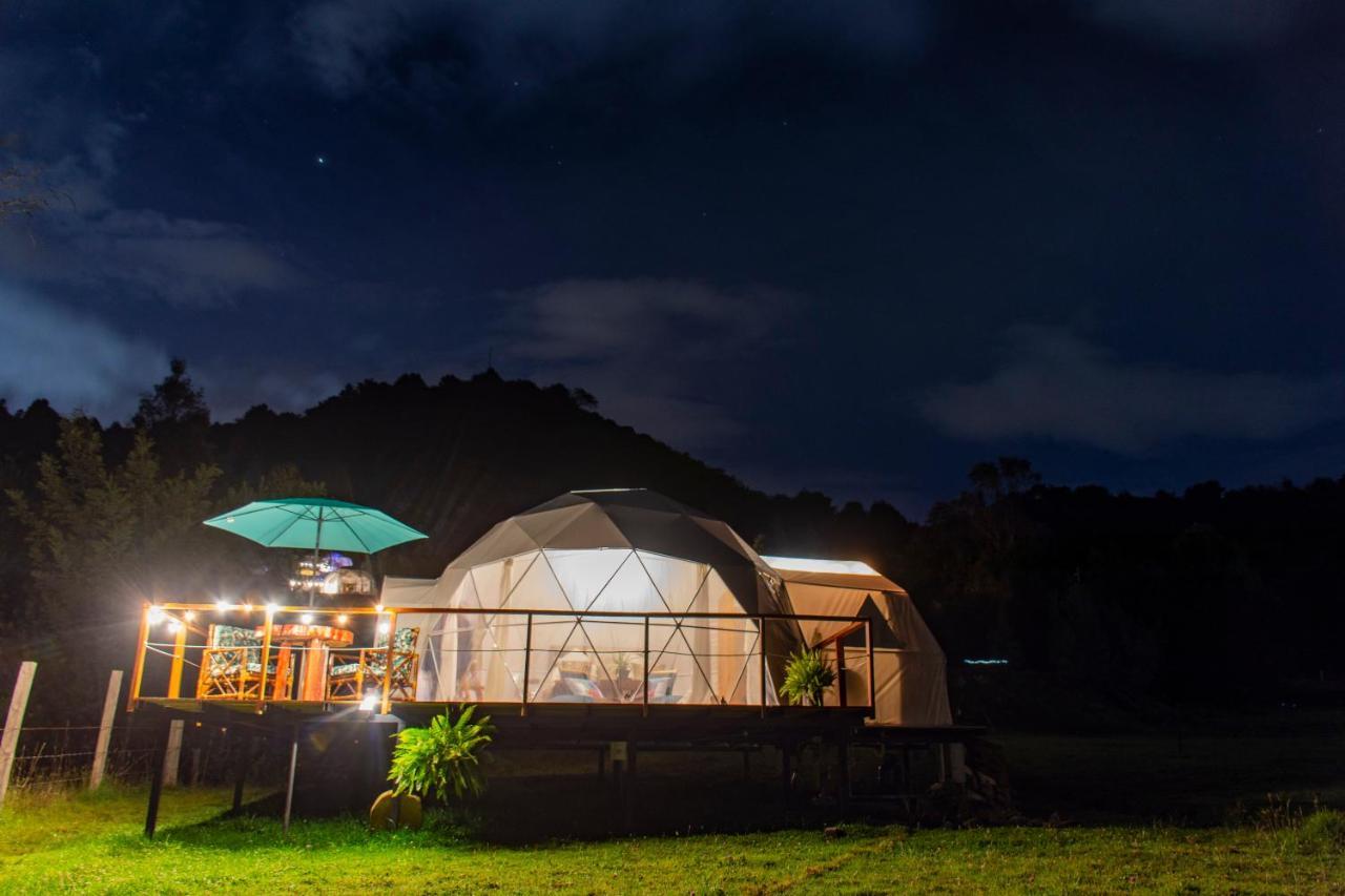 Glamping Claro De Luna Guatavita Bagian luar foto