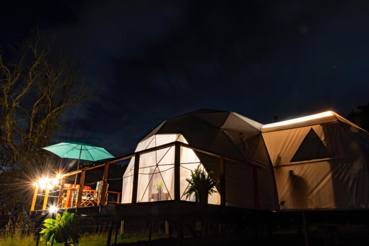 Glamping Claro De Luna Guatavita Bagian luar foto