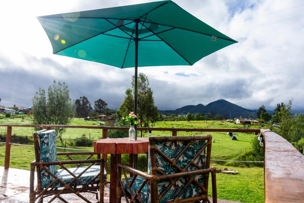 Glamping Claro De Luna Guatavita Bagian luar foto