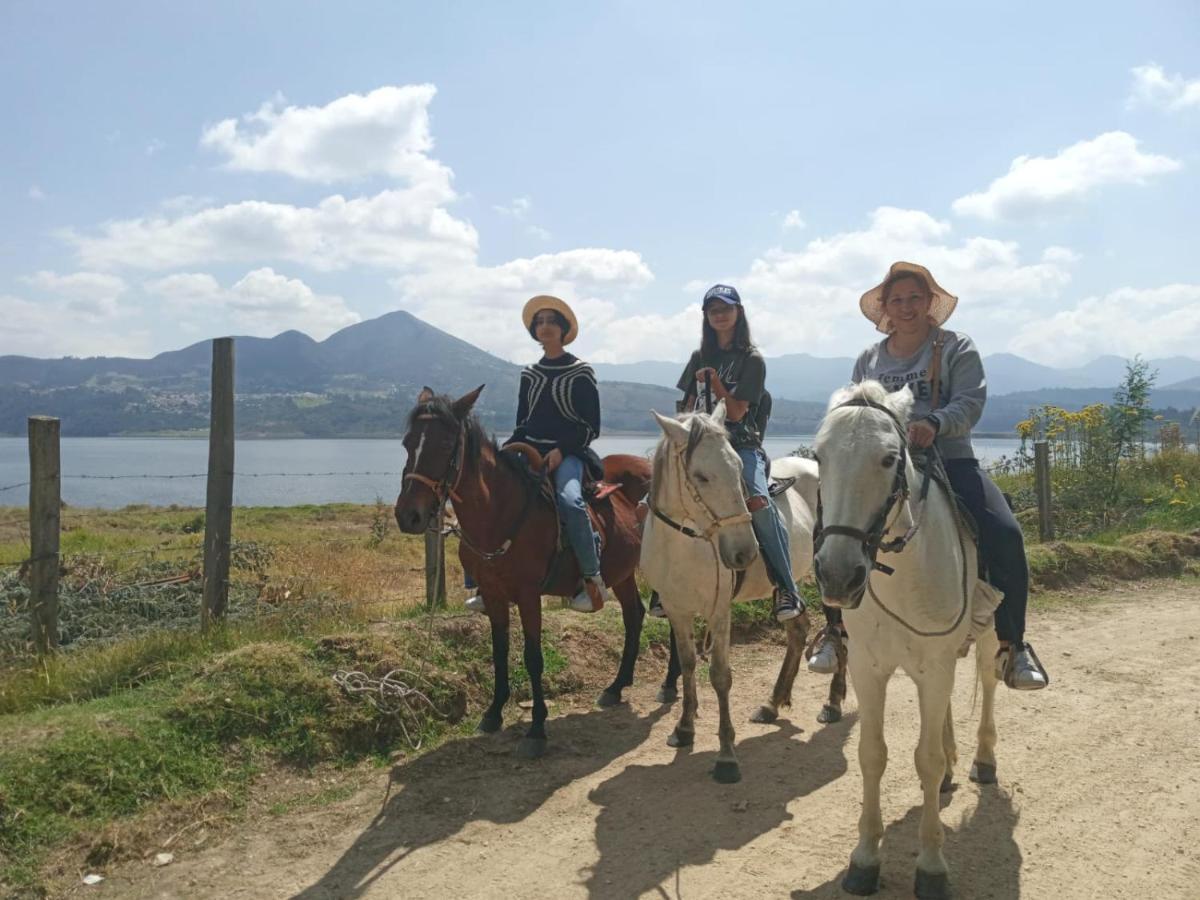 Glamping Claro De Luna Guatavita Bagian luar foto