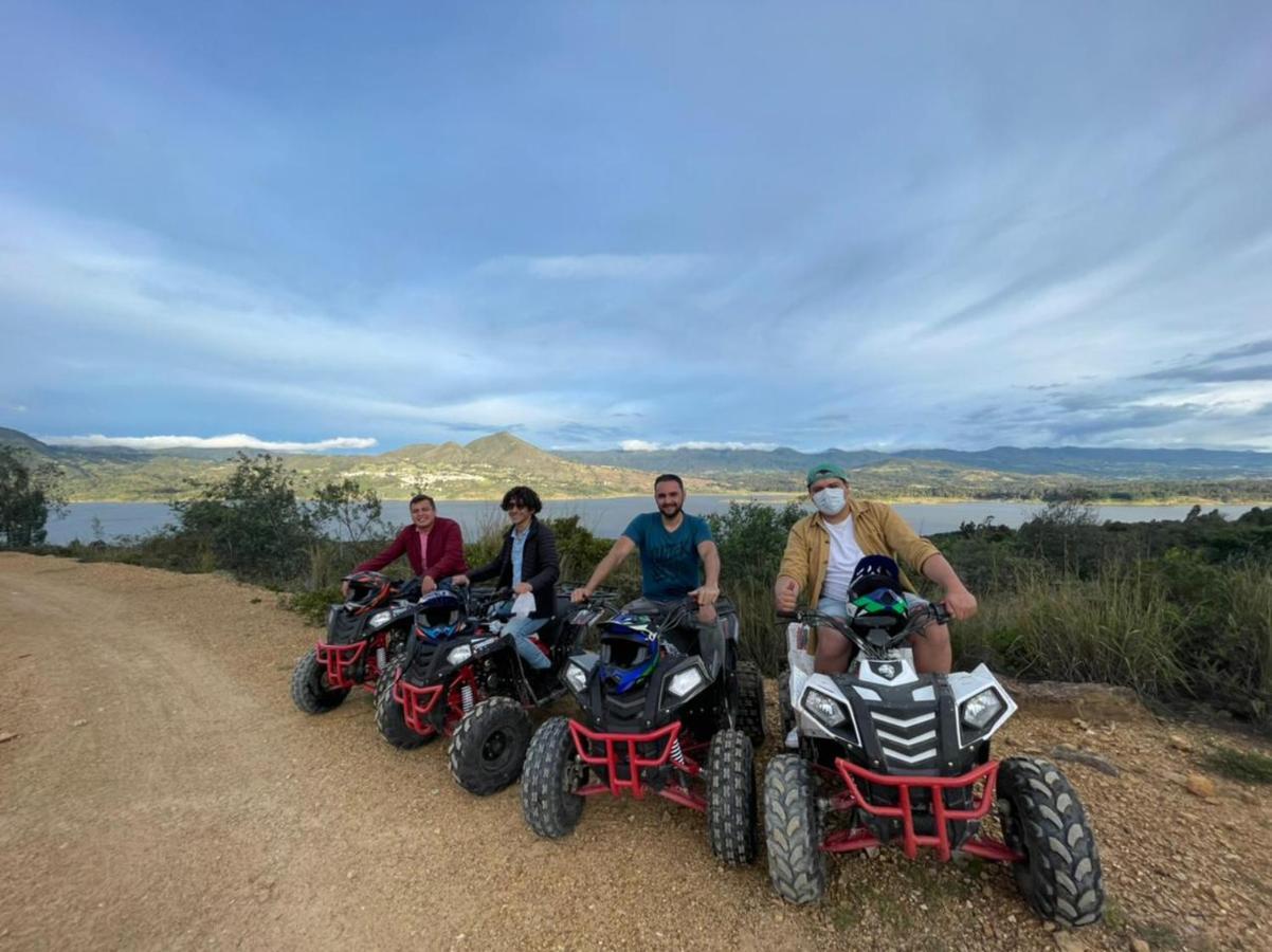 Glamping Claro De Luna Guatavita Bagian luar foto