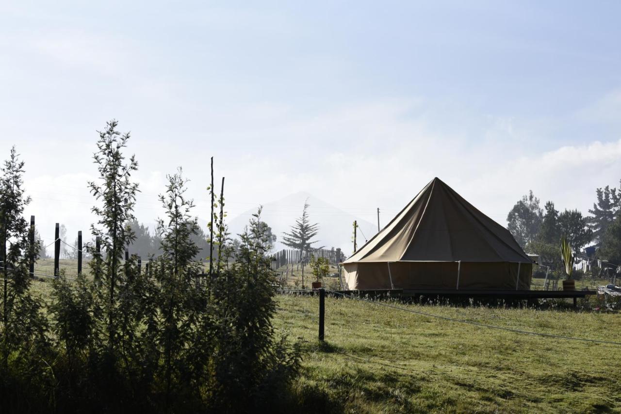 Glamping Claro De Luna Guatavita Bagian luar foto