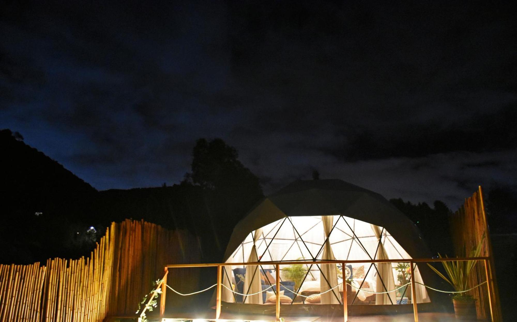 Glamping Claro De Luna Guatavita Bagian luar foto