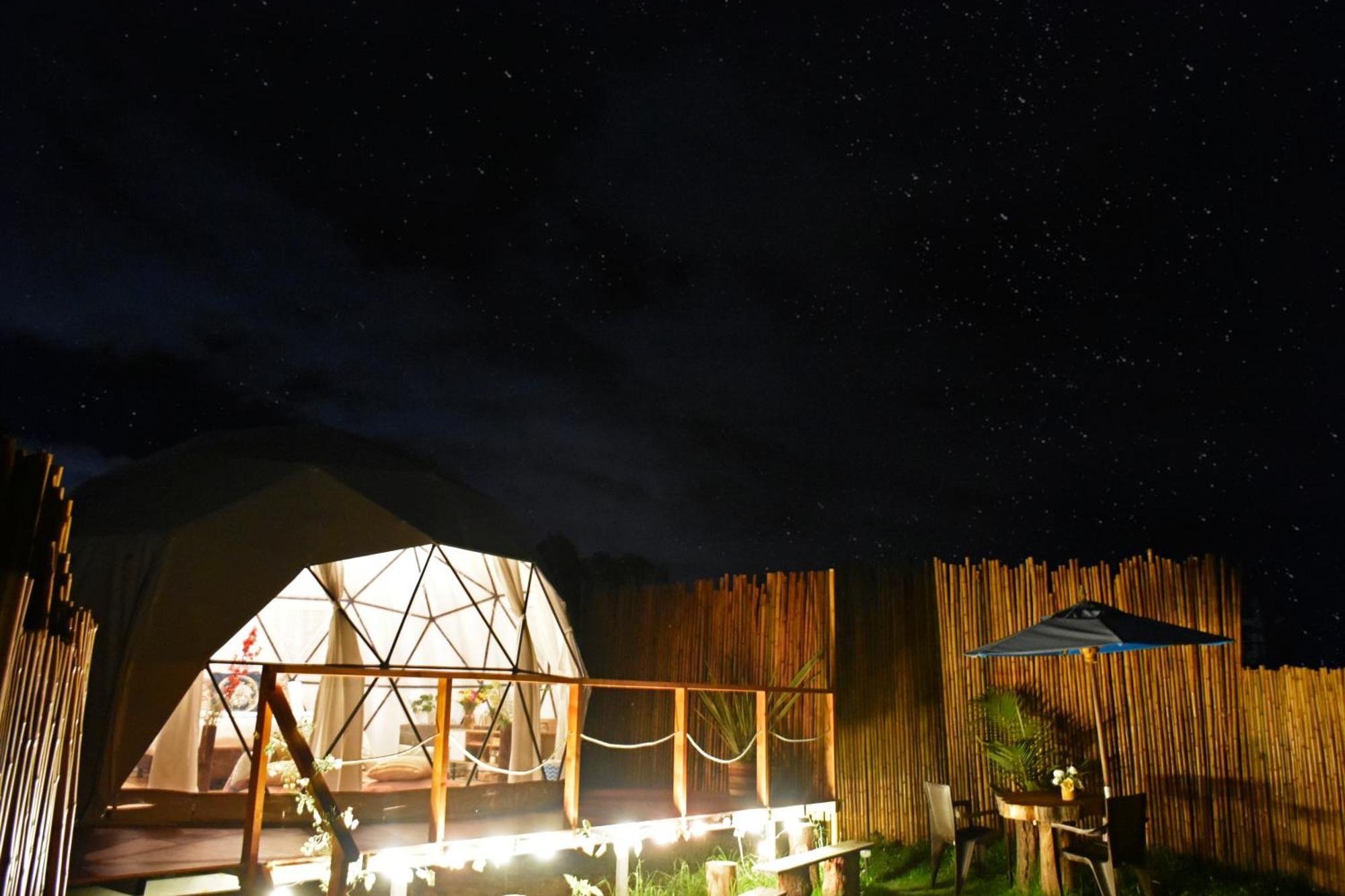Glamping Claro De Luna Guatavita Bagian luar foto