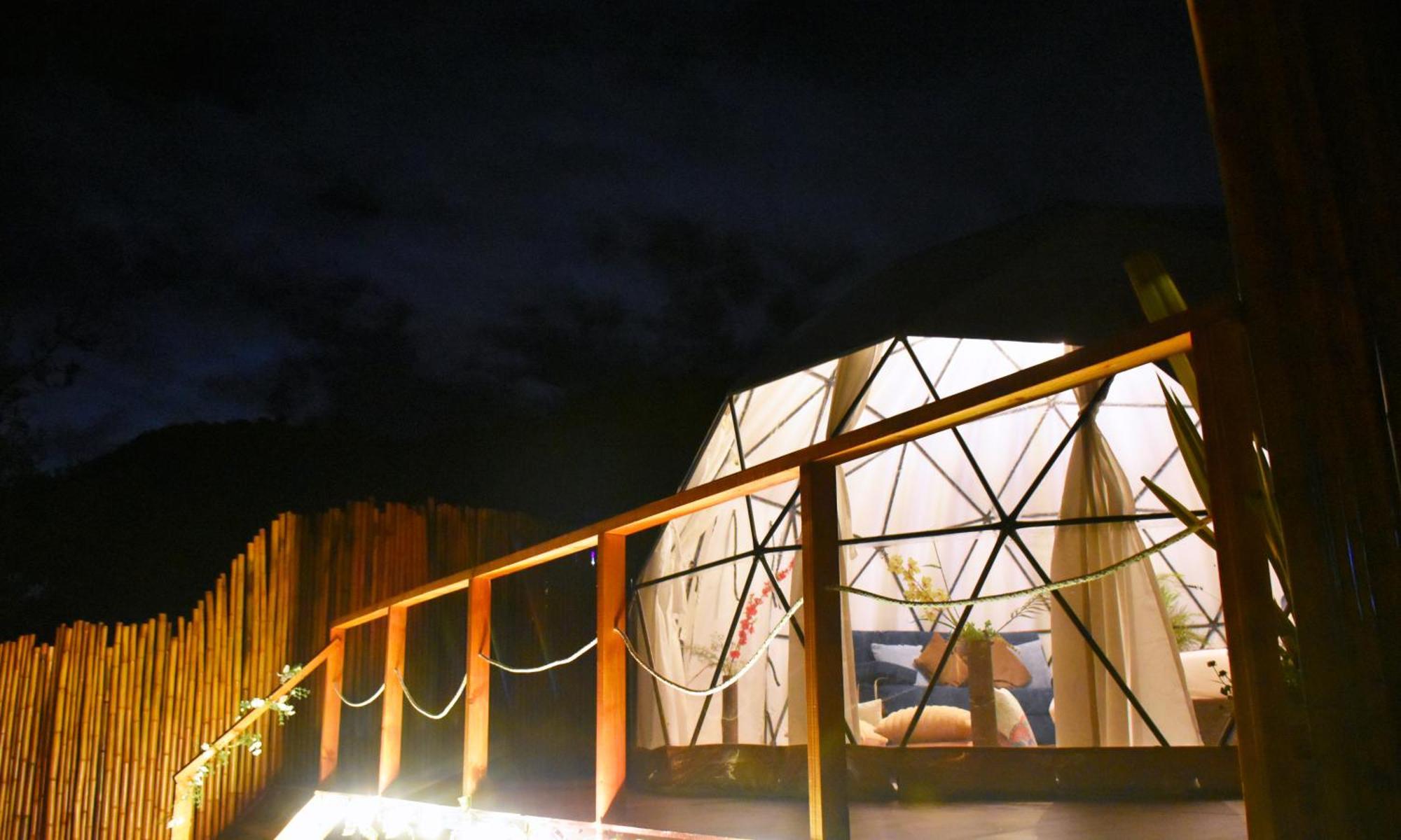 Glamping Claro De Luna Guatavita Bagian luar foto